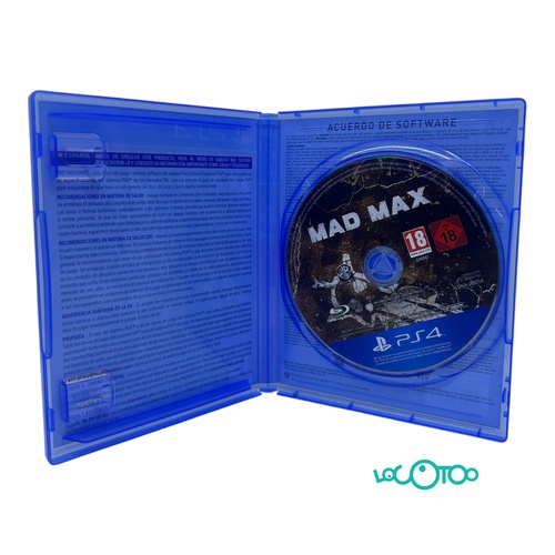  SONY PS4 MAD MAX
