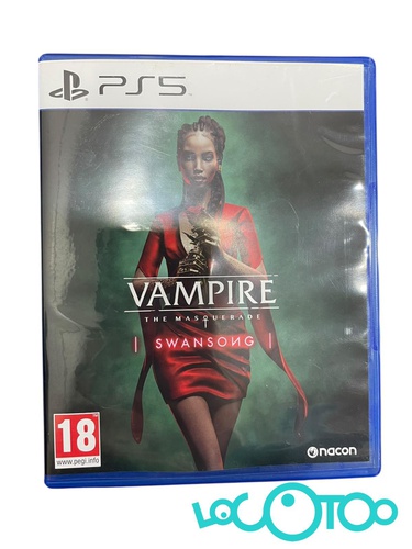  VAMPIRE: THE MASQUERADE SWANSONG PS5