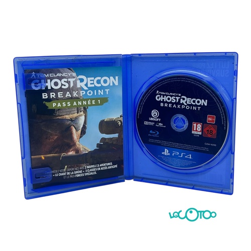 SONY PS4 TOM CLANCYS GHOST RECON BREAKPOINT