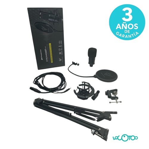 Micrófono PC PHOENIX STREAMCAST PRO Conexió
