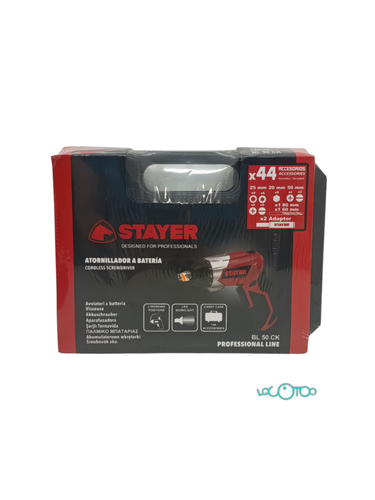 Atornillador Batería STAYER BL 50 CK 3.6V 1