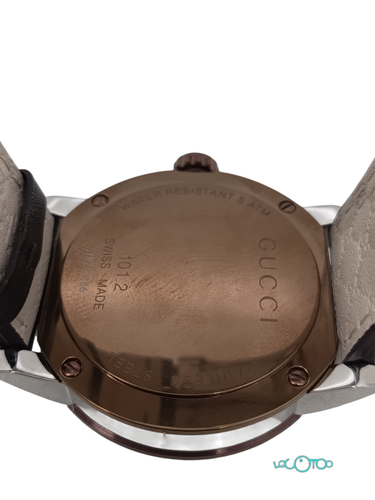 Reloj Pulsera GUCCI 101.2 Talla 22 44 mm Cu