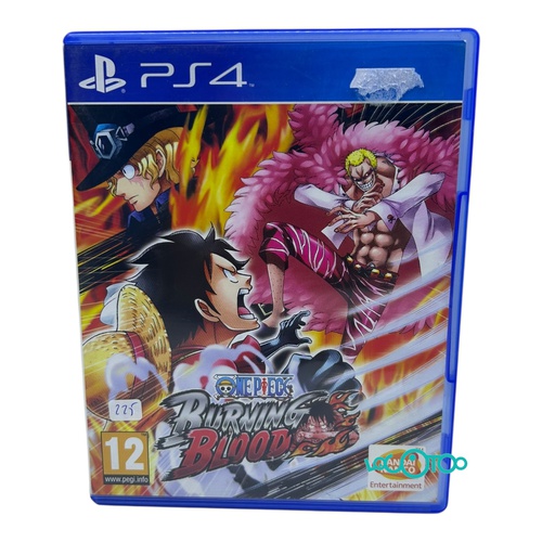 SONY PS4 ONE PIECE BURNING BLOOD