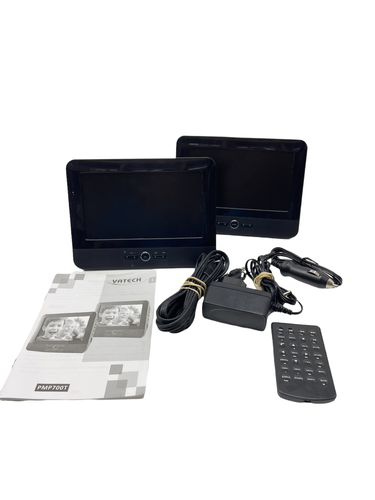 DVD Portátil VATECH PMP700T 7 '' 2 Pantalla