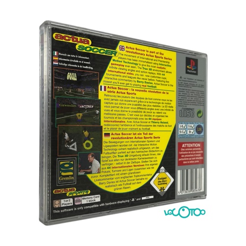 ACTUA SOCCER PS1