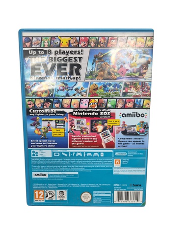 Videojuego WII U SUPER SMASH BROS WII U (UK