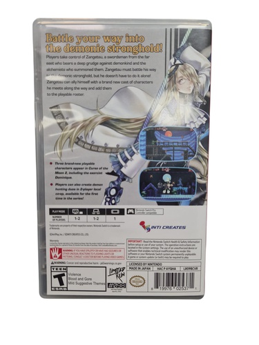 Videojuego NINTENDO SWITCH BLOODSTAINED: CU