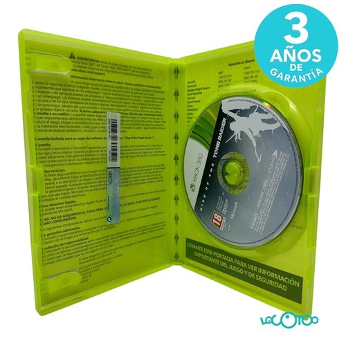  XBOX 360 RISE OF THE TOMB RAIDER 