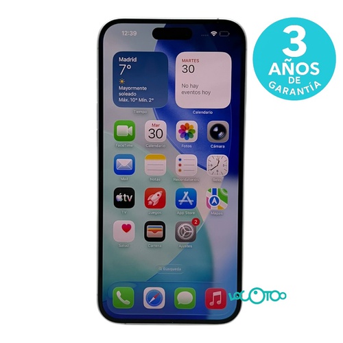 Smartphone APPLE IPHONE 16 PLUS 6,7 '' 8 GB