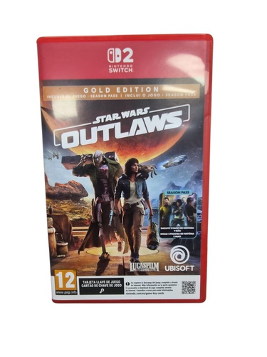 Videojuego SWITCH 2 STAR WARS OUTLAWS GOLD 