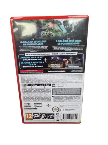 Videojuego SWITCH 2 STAR WARS OUTLAWS GOLD 