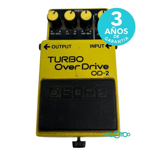 Pedal De Efectos BOSS TURBO OVERDRIVE OD-2