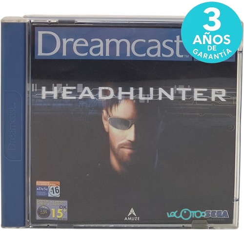 HEADHUNTER SEGA DREAMCAST