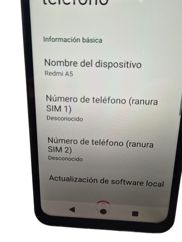 Smartphone REDMI A5 6,88 '' 3 GB 64 GB Dobl