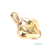 COLGANTE ORO 18K FORMA CORAZON