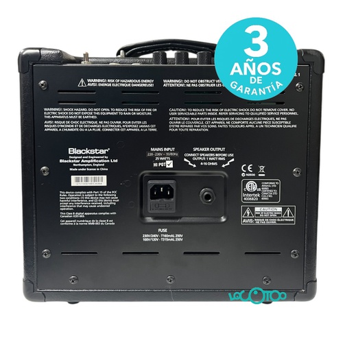 Amplificador Guitarra BLACKSTAR HT METAL 1