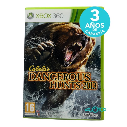 CABELAS DANGEROUS HUNTS 2013 X360