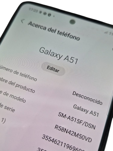 Smartphone SAMSUNG GALAXY A51 6,5 '' 4 GB 1