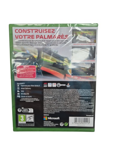 Videojuego XBOX SERIES X/S F1 MANAGER 22