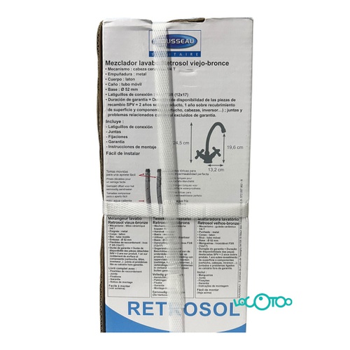 Grifería Baño EDOUARD ROUSSEAU RETROSOL