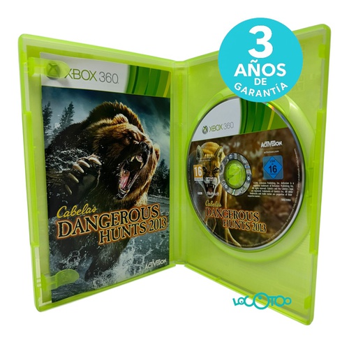 CABELAS DANGEROUS HUNTS 2013 X360