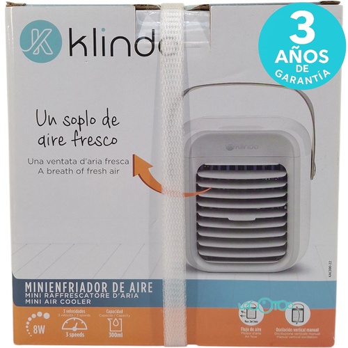 MINI ENFRIADOR DE AIRE KLINDO 8W