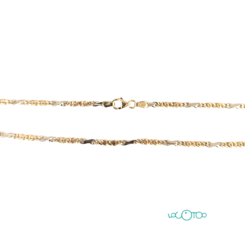 CADENA ORO 18K BICOLOR