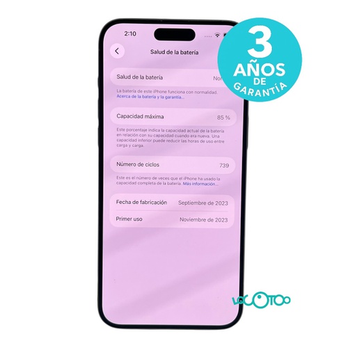 Smartphone APPLE IPHONE 15 PRO MAX Libre 6,