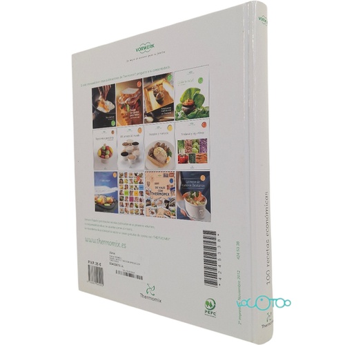 LIBRO 100 RECETAS ECONOMICAS VORWERK THERMO