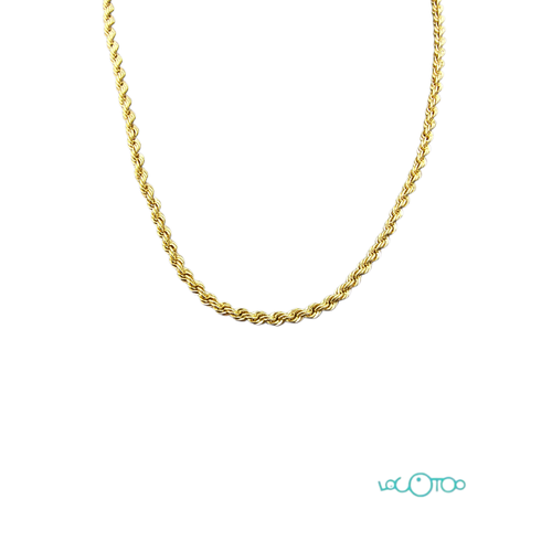 CADENA  CORDON ORO 18K