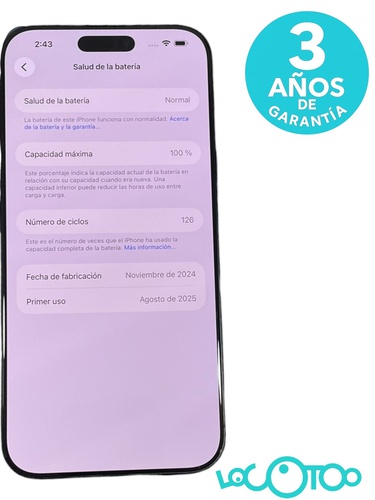  IPHONE 16 PRO MAX  256 GB 