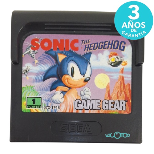 SONIC THE HEDGEHOG SEGA GAME GEAR