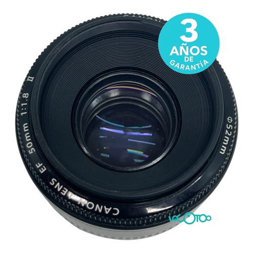 Objetivo CANON LENS EF 50MM 1:1.8 II