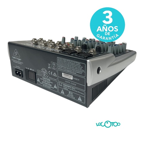Mesa De Sonido BEHRINGER XENYX QX602 USB 6 
