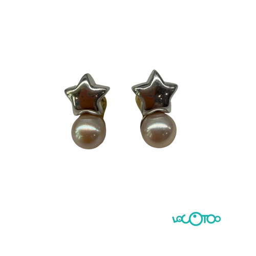 PENDIENTES ORO 18K CON PERLAS 