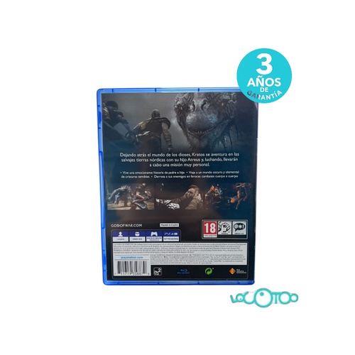 Videojuego SONY PS4 GOD OF WAR 4