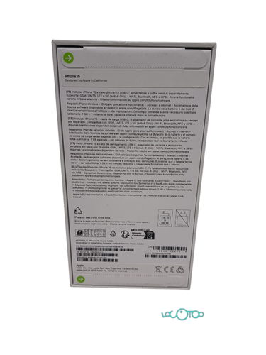 Smartphone APPLE IPHONE 15 Libre 6,1 '' 6 G