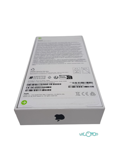 Smartphone APPLE IPHONE 15 Libre 6,1 '' 6 G