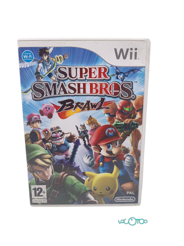 Videojuego WII SUPER SMASH BROS BRAWL WII
