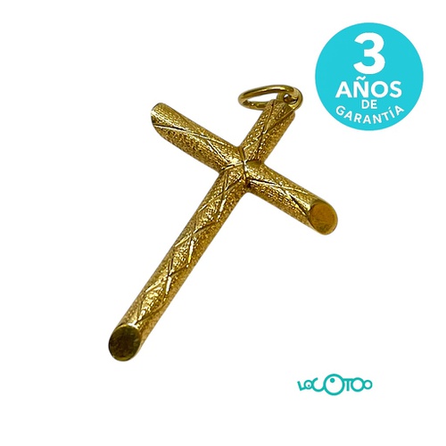Colgante Oro 18KT CRUCIFIJO 