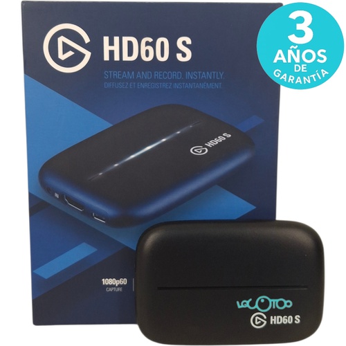 CAPTURADORA DE VIDEO ELGATO HD60 S