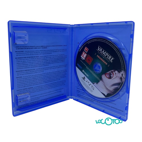 SONY PS5 VAMPIRE THE MASQUERADE SWANSONG