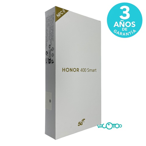 HONOR 400 SMART 5G 128GB PLATA
