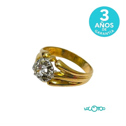 Anillo Oro 18Kt SORTIJA CON CIRCONITA