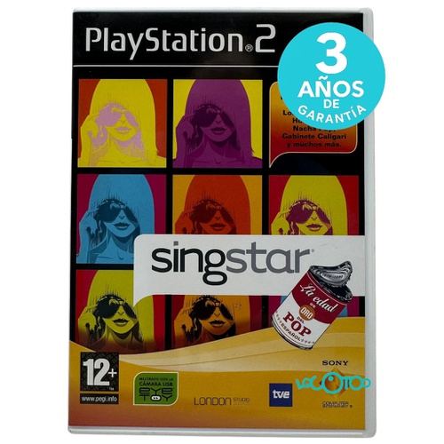 Videojuego SINGSTAR SINGSTAR LA EDAD DE ORO