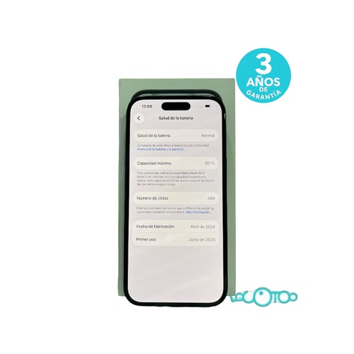 Smartphone APPLE IPHONE 15 6,1 '' 6 GB 256 