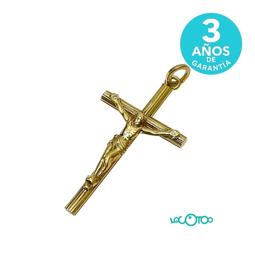 Colgante Oro 18KT CRUCIFIJO