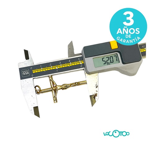 Colgante Oro 18KT CRUCIFIJO