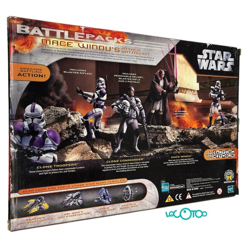 STAR WARS BATTLE PACKS MACE WINDU'S