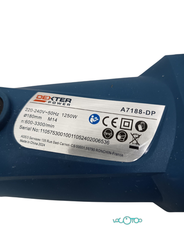 Pulidora DEXTER A7188-DP 1250 W